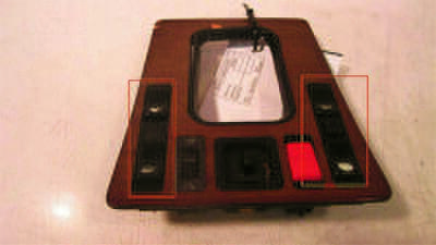 Logu pacēlāju pogas